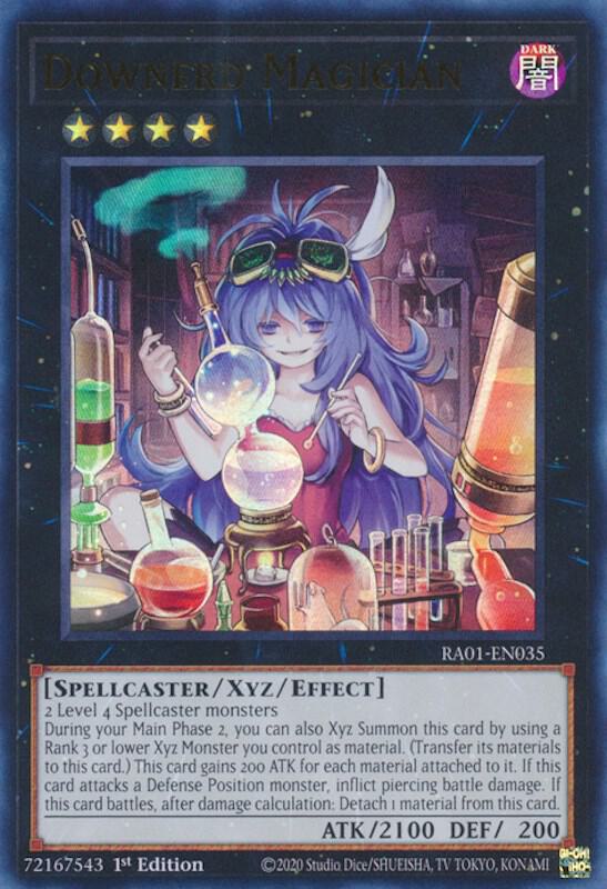 Downerd Magician (UR) - RA01-EN035: 25th Anniversary Rarity Collection