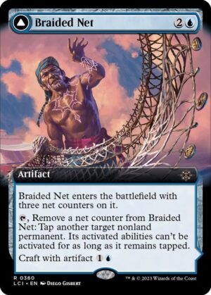 Braided Net (Extended Art) - 360: The Lost Caverns of Ixalan