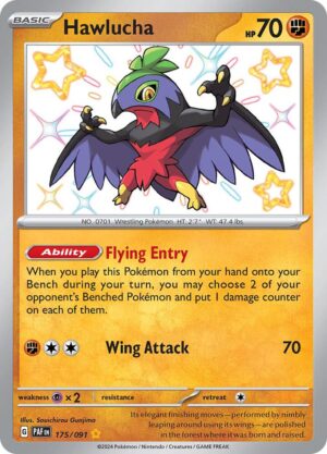 Hawlucha - 175/091: SV: Paldean Fates