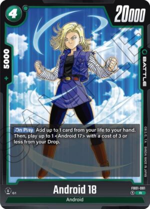 Android 18 - FB01-081: Awakened Pulse