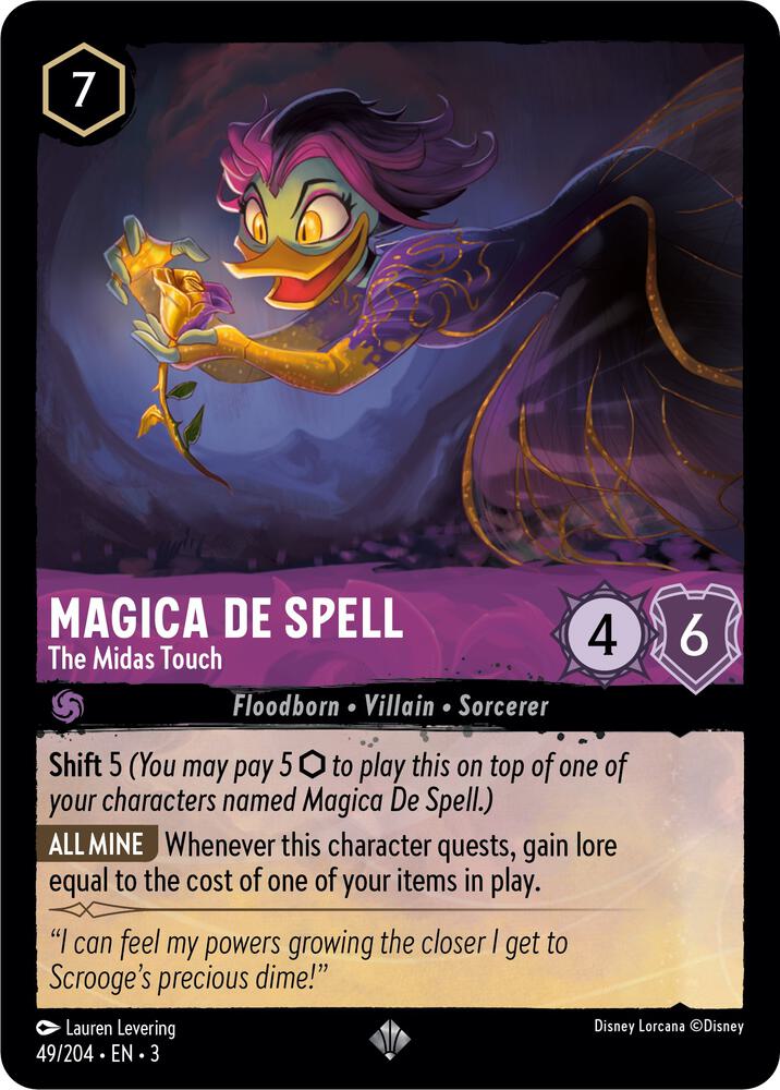 Magica De Spell - The Midas Touch - 49/204: Into the Inklands