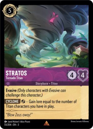 Stratos - Tornado Titan - 55/204: Into the Inklands