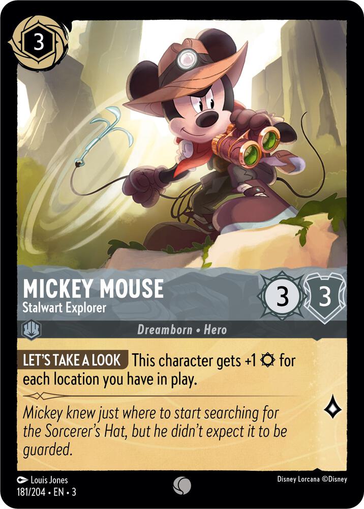 Mickey Mouse - Stalwart Explorer - 181/204: Into the Inklands