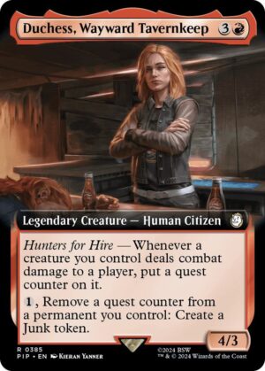 Duchess, Wayward Tavernkeep (Extended Art) - 385: Universes Beyond: Fallout