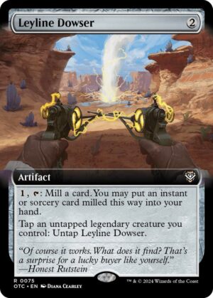 Leyline Dowser (Extended Art) - 75: Commander: Outlaws of Thunder Junction
