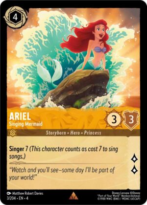 Ariel - Singing Mermaid - 3/204: Ursula's Return