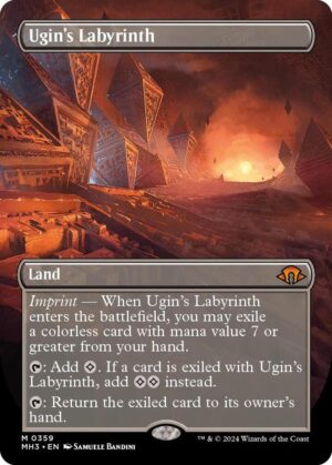 Ugin's Labyrinth (Borderless) - 359: Modern Horizons 3
