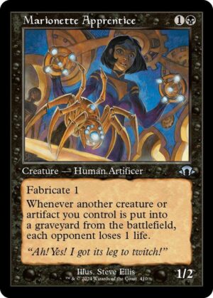 Marionette Apprentice (Retro Frame) - 410: Modern Horizons 3