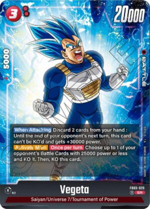Vegeta - FB03-020 - FB03-020: Raging Roar