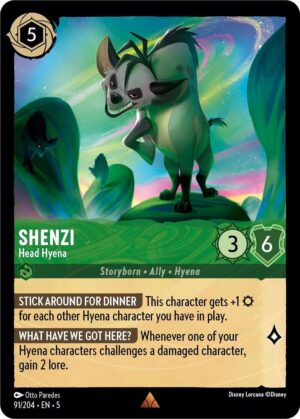 Shenzi - Head Hyena - 91/204: Shimmering Skies