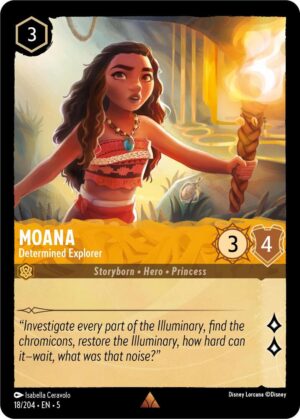 Moana - Determined Explorer - 18/204: Shimmering Skies