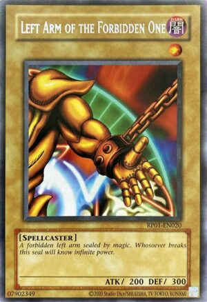 Left Arm of the Forbidden One - RP01-EN020: Retro Pack (2020 Date Reprint)