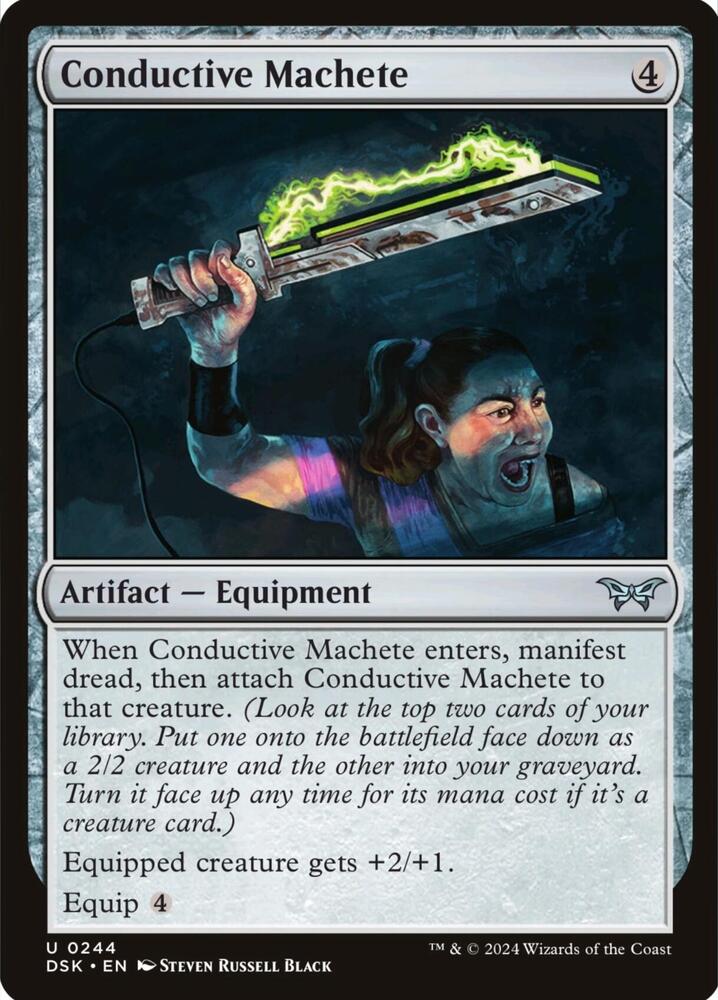 Conductive Machete - 244: Duskmourn: House of Horror