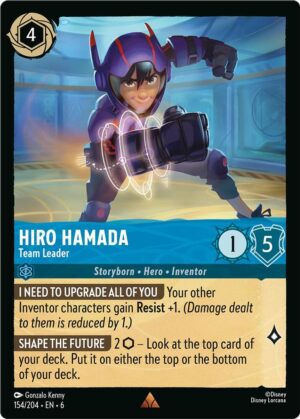 Hiro Hamada - Team Leader - 154/204: Azurite Sea