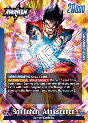 Son Gohan : Adolescence - FB04-026 - FB04-026: Ultra Limit