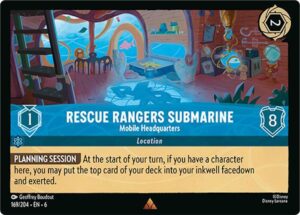 Rescue Rangers Submarine - Mobile Headquarters - 169/204: Azurite Sea