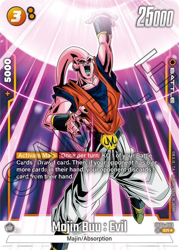 Majin Buu : Evil - FB04-093 (Alternate Art) - FB04-093: Ultra Limit
