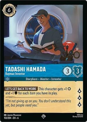 Tadashi Hamada - Baymax Inventor - 153/204: Azurite Sea