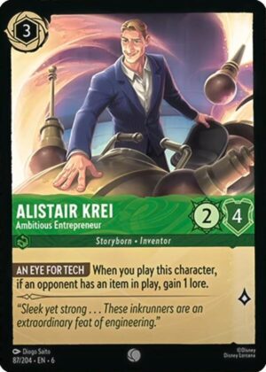 Alistair Krei - Ambitious Entrepreneur - 87/204: Azurite Sea