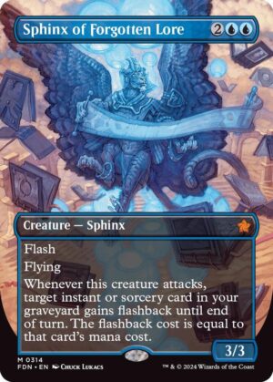 Sphinx of Forgotten Lore (Borderless) - 314: Foundations