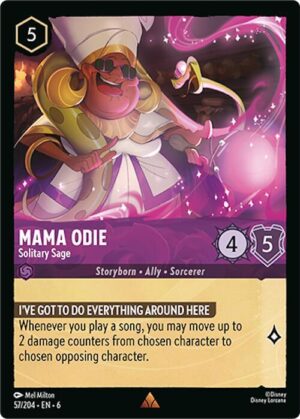 Mama Odie - Solitary Sage - 57/204: Azurite Sea