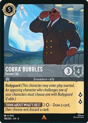Cobra Bubbles - Former CIA - 188/204: Azurite Sea