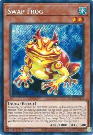Swap Frog (Secret Rare) - RA03-EN005: Quarter Century Bonanza