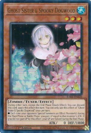 Ghost Sister & Spooky Dogwood (Alternate Art) (UR) - RA03-EN020: Quarter Century Bonanza
