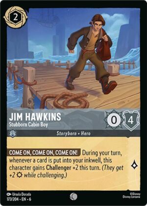 Jim Hawkins - Stubborn Cabin Boy - 173/204: Azurite Sea