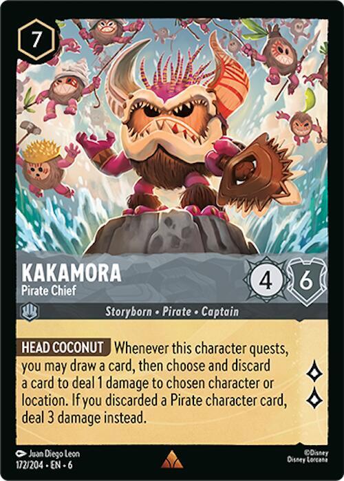 Kakamora - Pirate Chief - 172/204: Azurite Sea