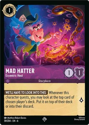 Mad Hatter - Eccentric Host - 59/204: Azurite Sea