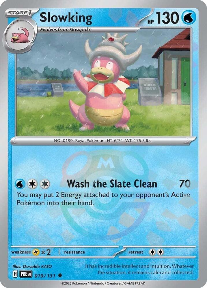 Slowking (Master Ball Pattern) - 019/131: SV: Prismatic Evolutions