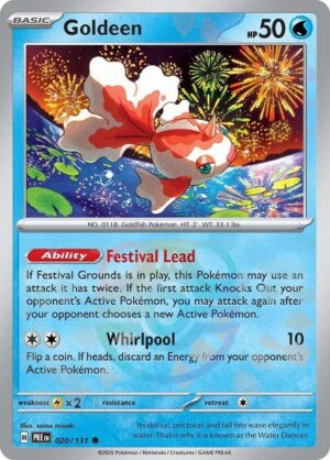 Goldeen (Master Ball Pattern) - 020/131: SV: Prismatic Evolutions