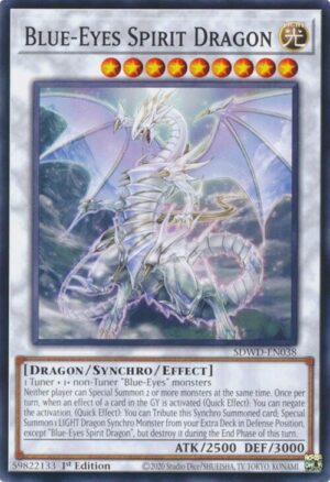 Blue-Eyes Spirit Dragon - SDWD-EN038: Structure Deck: Blue-Eyes White Destiny