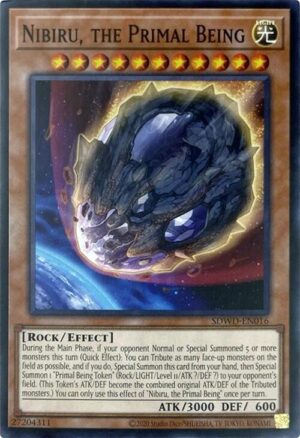 Nibiru, the Primal Being (Unlimited Misprint) - SDWD-EN016: Structure Deck: Blue-Eyes White Destiny