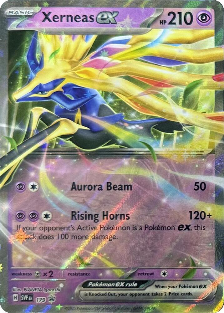 Xerneas ex - 179 - 179: SV: Scarlet & Violet Promo Cards