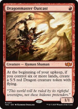 Dragonmaster Outcast - 211: Commander: Tarkir: Dragonstorm