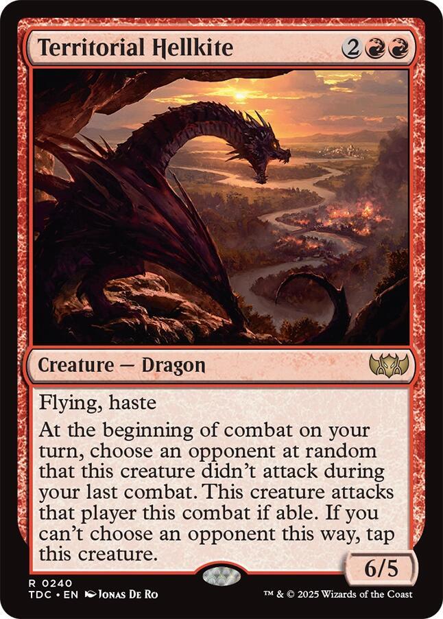 Territorial Hellkite - 240: Commander: Tarkir: Dragonstorm