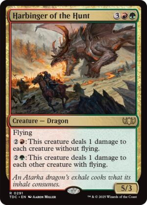 Harbinger of the Hunt - 291: Commander: Tarkir: Dragonstorm