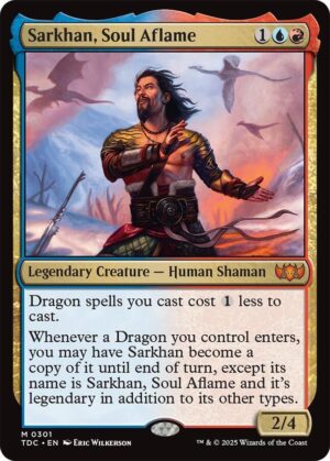 Sarkhan, Soul Aflame - 301: Commander: Tarkir: Dragonstorm