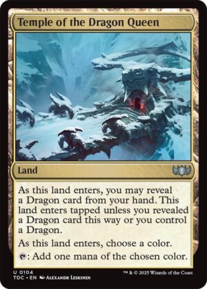 Temple of the Dragon Queen - 104: Commander: Tarkir: Dragonstorm