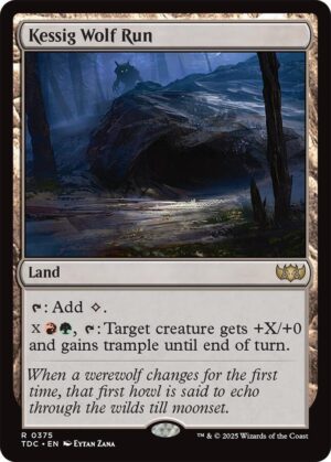 Kessig Wolf Run - 375: Commander: Tarkir: Dragonstorm