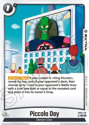 Piccolo Day - FB06-118: Rivals Clash