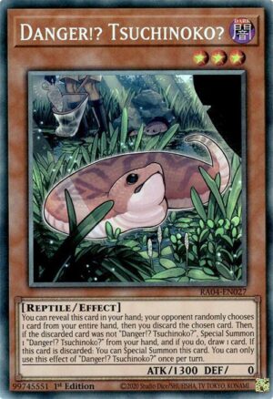 Danger!? Tsuchinoko? (PCR) - RA04-EN027: Quarter Century Stampede