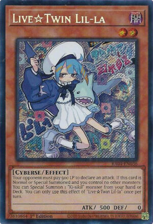 Live Twin Lil-la (Secret Rare) - RA04-EN036: Quarter Century Stampede