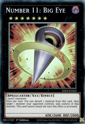 Number 11: Big Eye (PCR) - RA04-EN062: Quarter Century Stampede