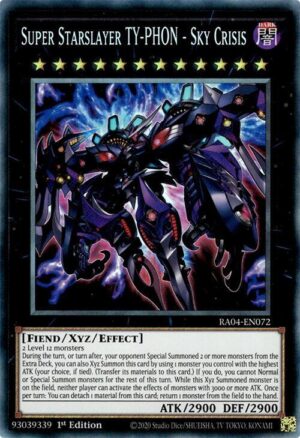 Super Starslayer TY-PHON - Sky Crisis (PCR) - RA04-EN072: Quarter Century Stampede