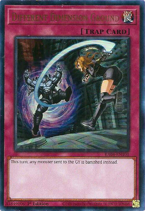Different Dimension Ground (UR) - RA04-EN101: Quarter Century Stampede