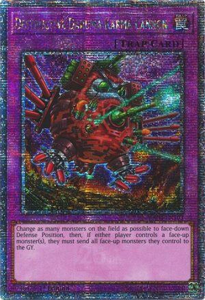 Destructive Daruma Karma Cannon (Quarter Century Secret Rare) - RA04-EN103: Quarter Century Stampede