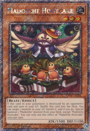 Madolche Hootcake (Platinum Secret Rare) - RA04-EN206: Quarter Century Stampede
